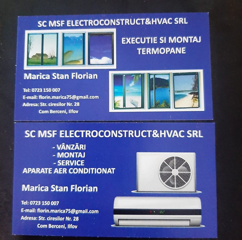 Msf Electroconstruct & Hvac - Instalare, service aer conditionat